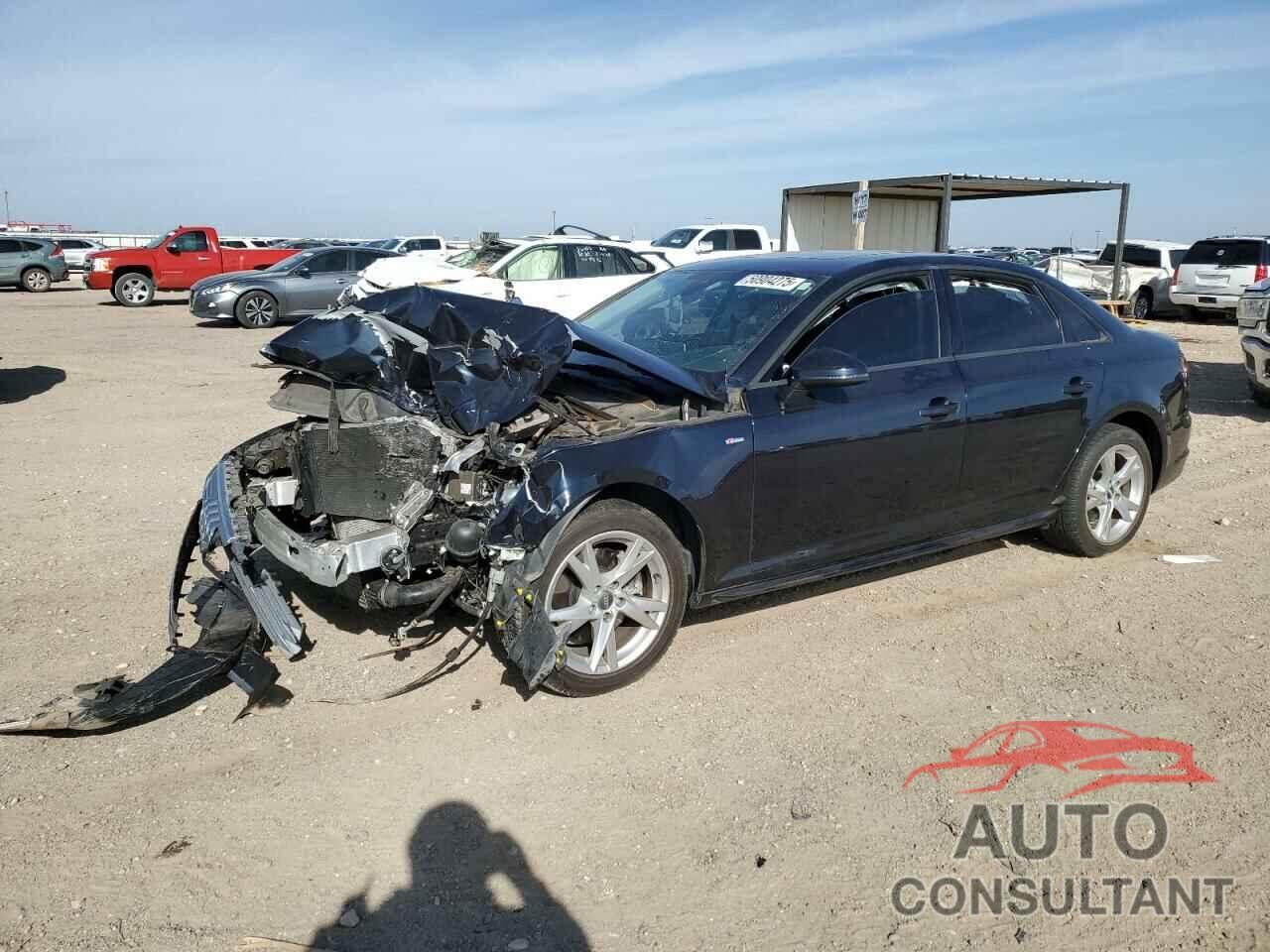 AUDI A4 2018 - WAUKMAF40JA220292