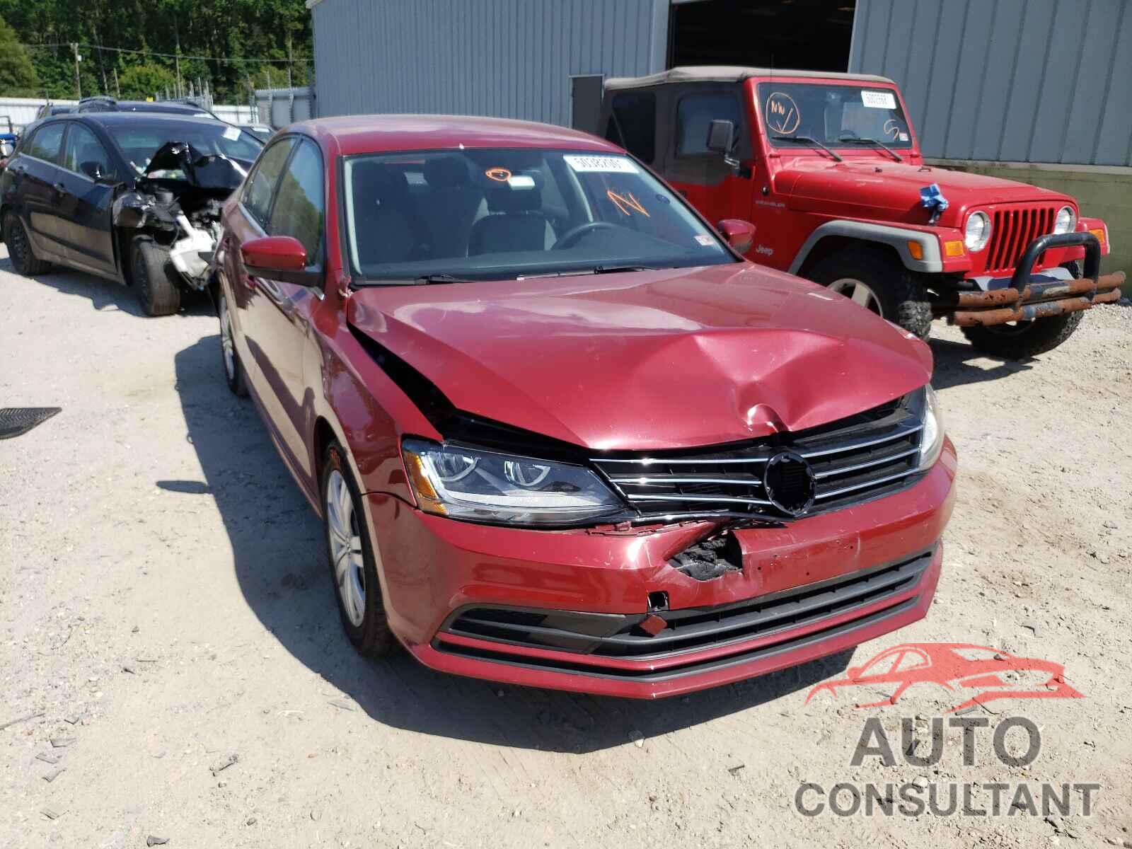 VOLKSWAGEN JETTA 2017 - 3VW2B7AJ5HM377643