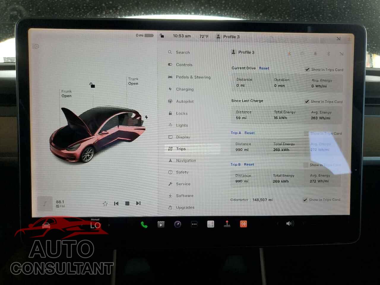 TESLA MODEL 3 2018 - 5YJ3E1EA6JF011383
