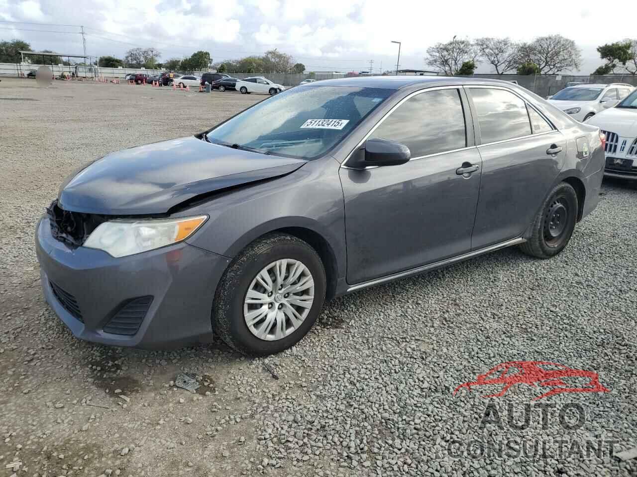 TOYOTA CAMRY 2012 - 4T4BF1FK4CR212453