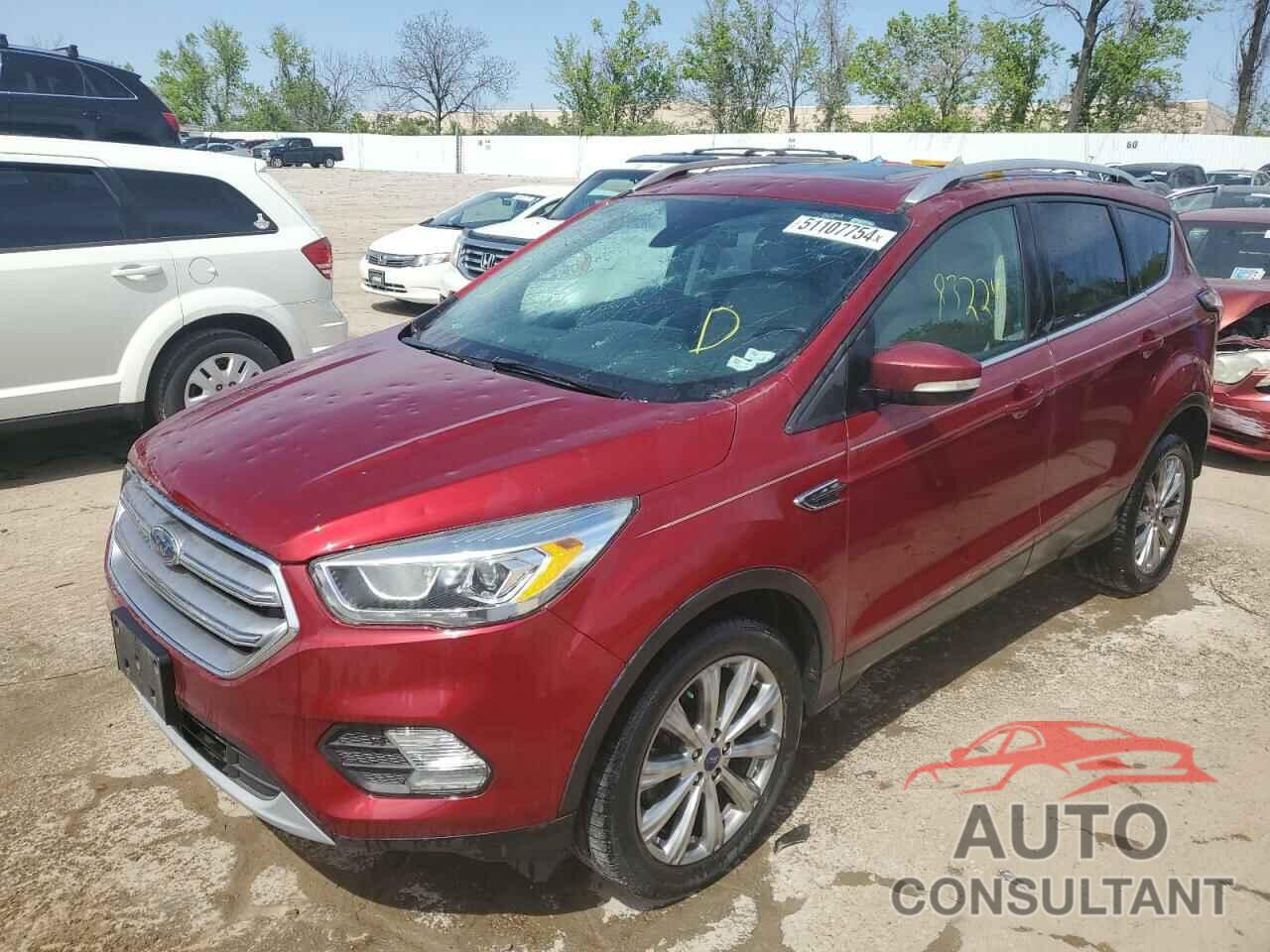 FORD ESCAPE 2017 - 1FMCU9J91HUE94825