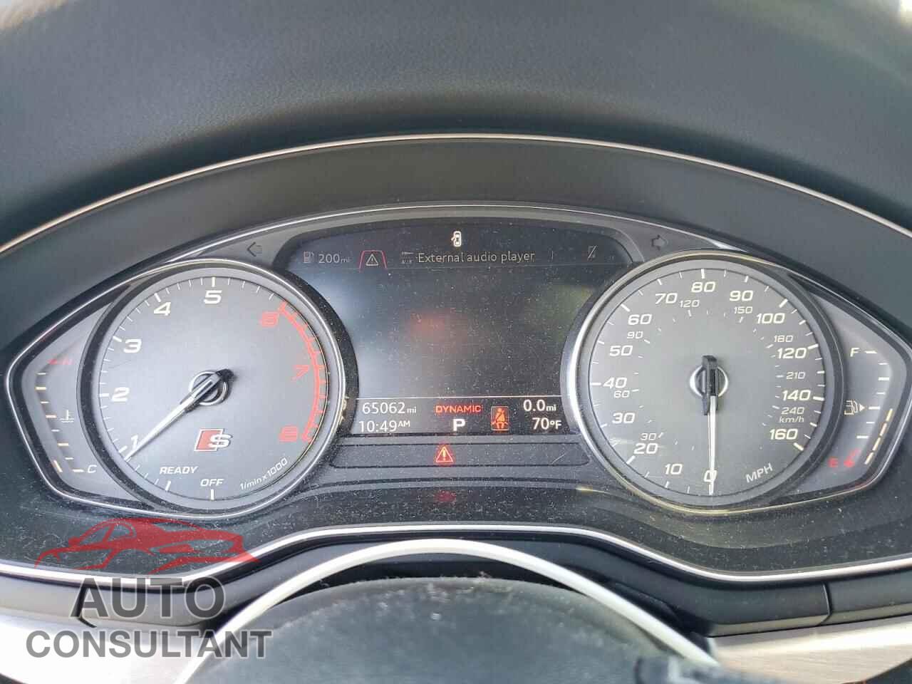 AUDI S4/RS4 2019 - WAUA4AF49KA109558