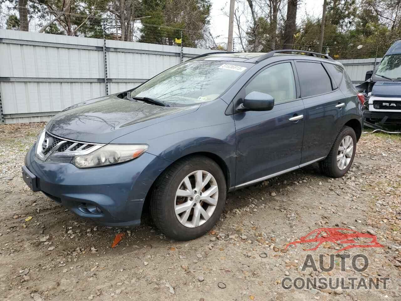 NISSAN MURANO 2011 - JN8AZ1MW5BW160121