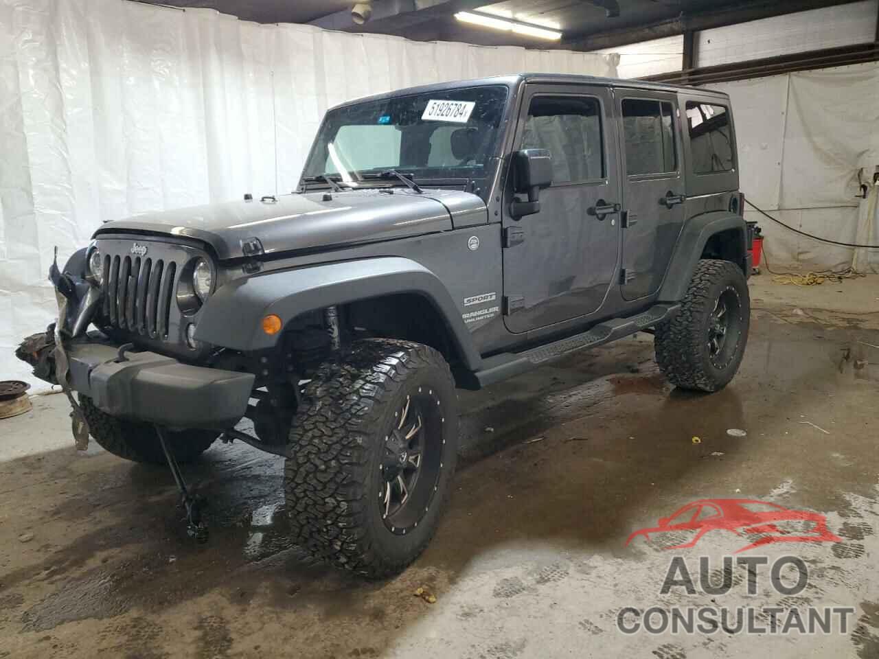 JEEP WRANGLER 2017 - 1C4BJWDG8HL539234