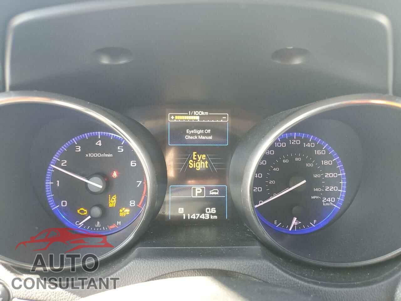SUBARU OUTBACK 2016 - 4S4BSCNC2G3244342