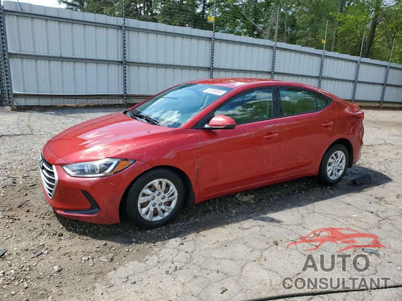 HYUNDAI ELANTRA 2018 - 5NPD74LF1JH320176