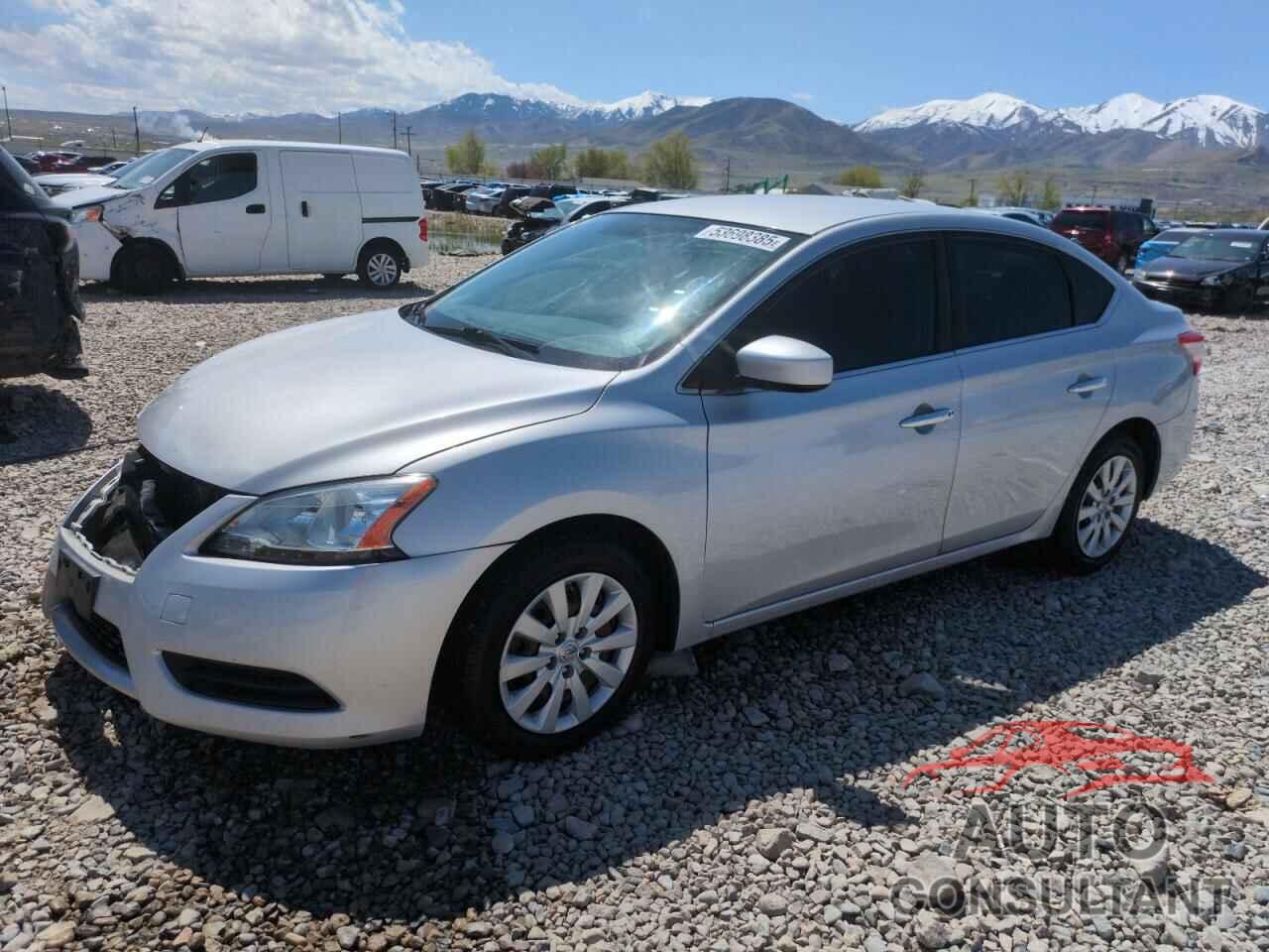 NISSAN SENTRA 2013 - 1N4AB7AP8DN909962
