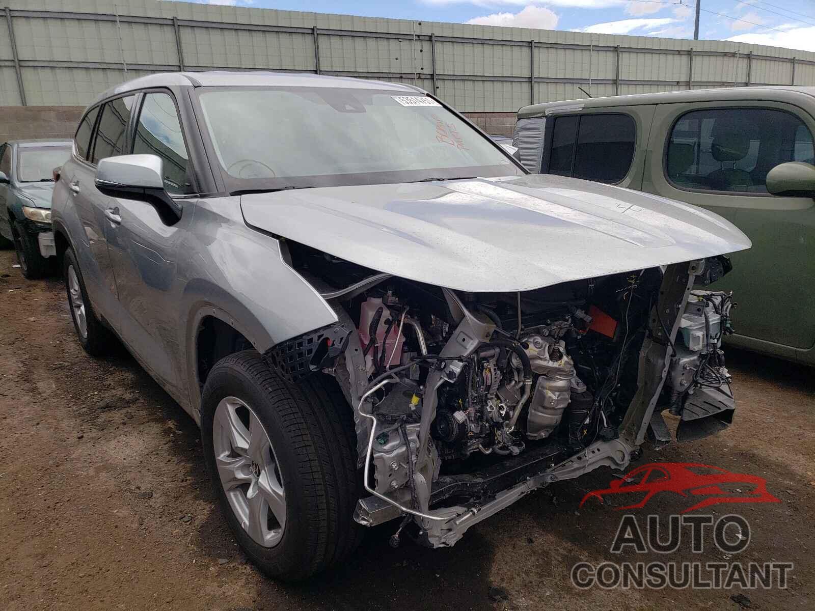 TOYOTA HIGHLANDER 2020 - 5TDCZRAH9LS031129
