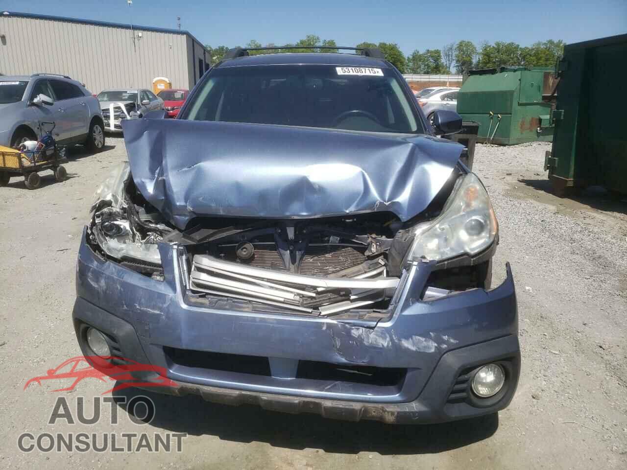 SUBARU OUTBACK 2014 - 4S4BRBLC1E3326018