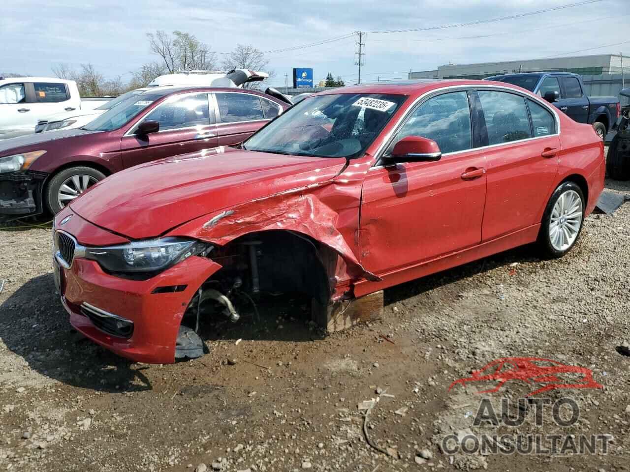 BMW 3 SERIES 2013 - WBA3B3C52DF535122