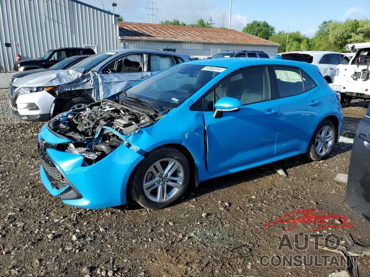 TOYOTA COROLLA 2019 - JTNK4RBE9K3037295