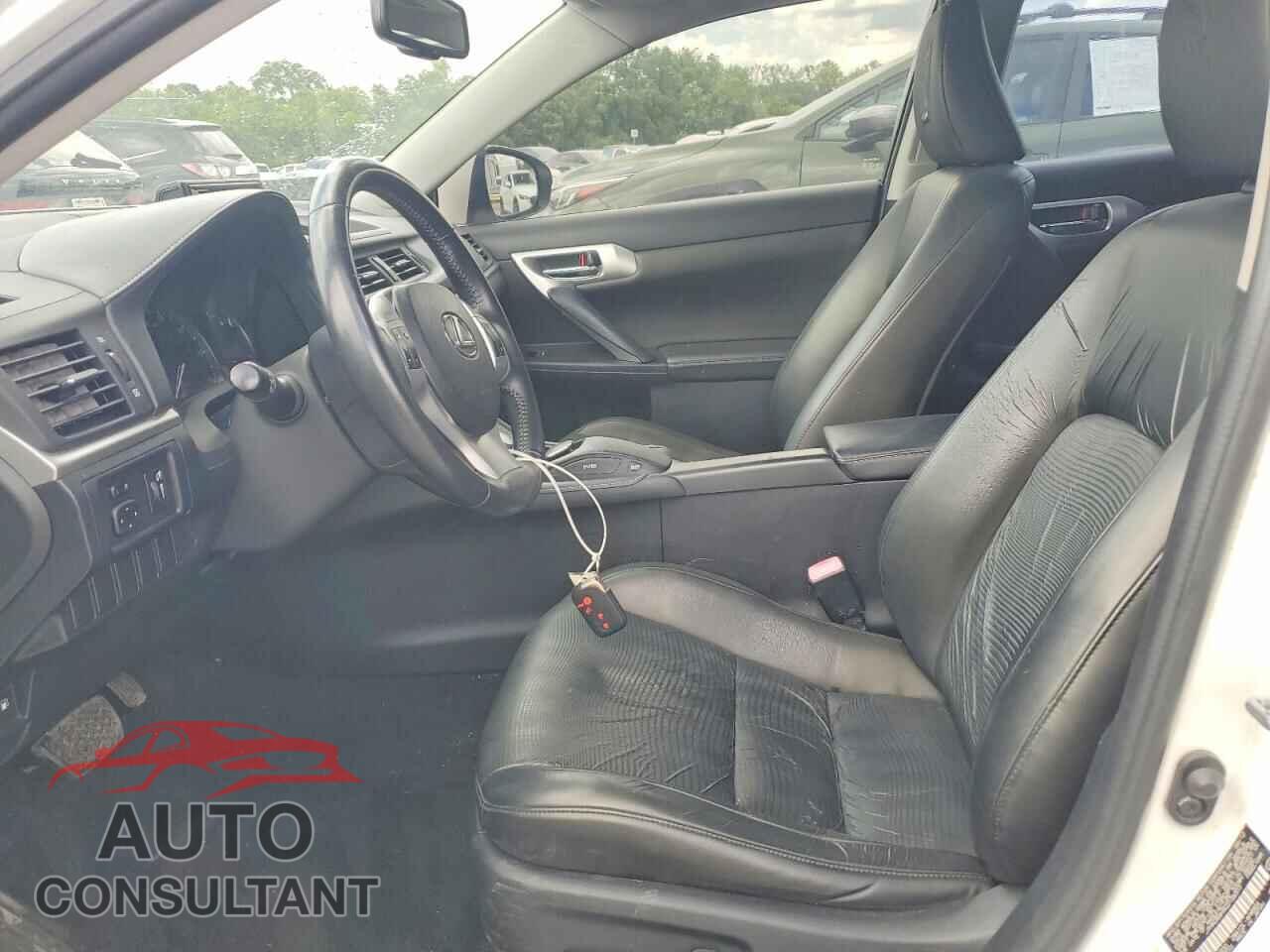 LEXUS CT 200 2012 - JTHKD5BH9C2108377