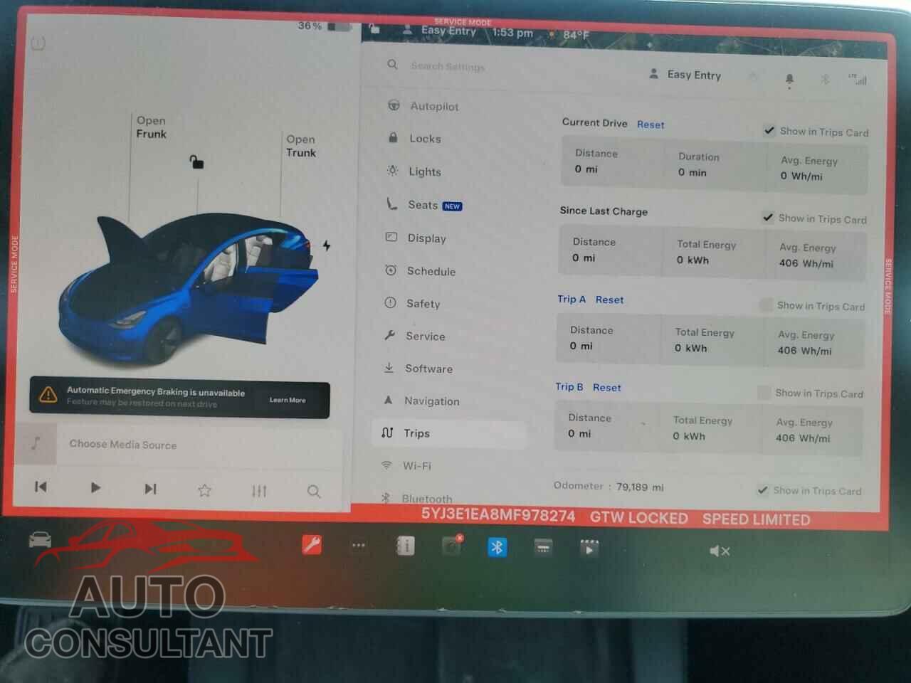 TESLA MODEL 3 2021 - 5YJ3E1EA8MF978274