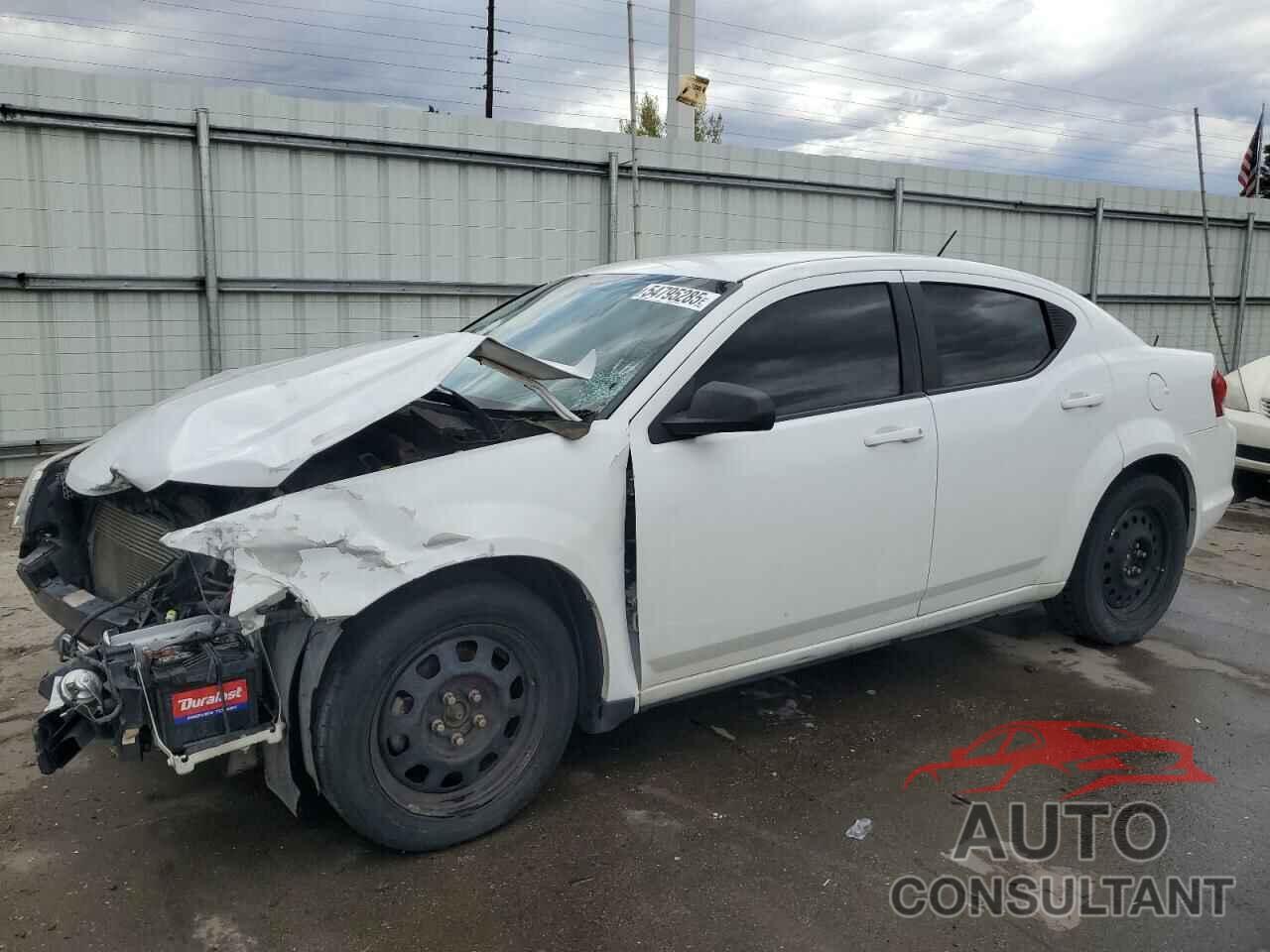 DODGE AVENGER 2013 - 1C3CDZABXDN752677