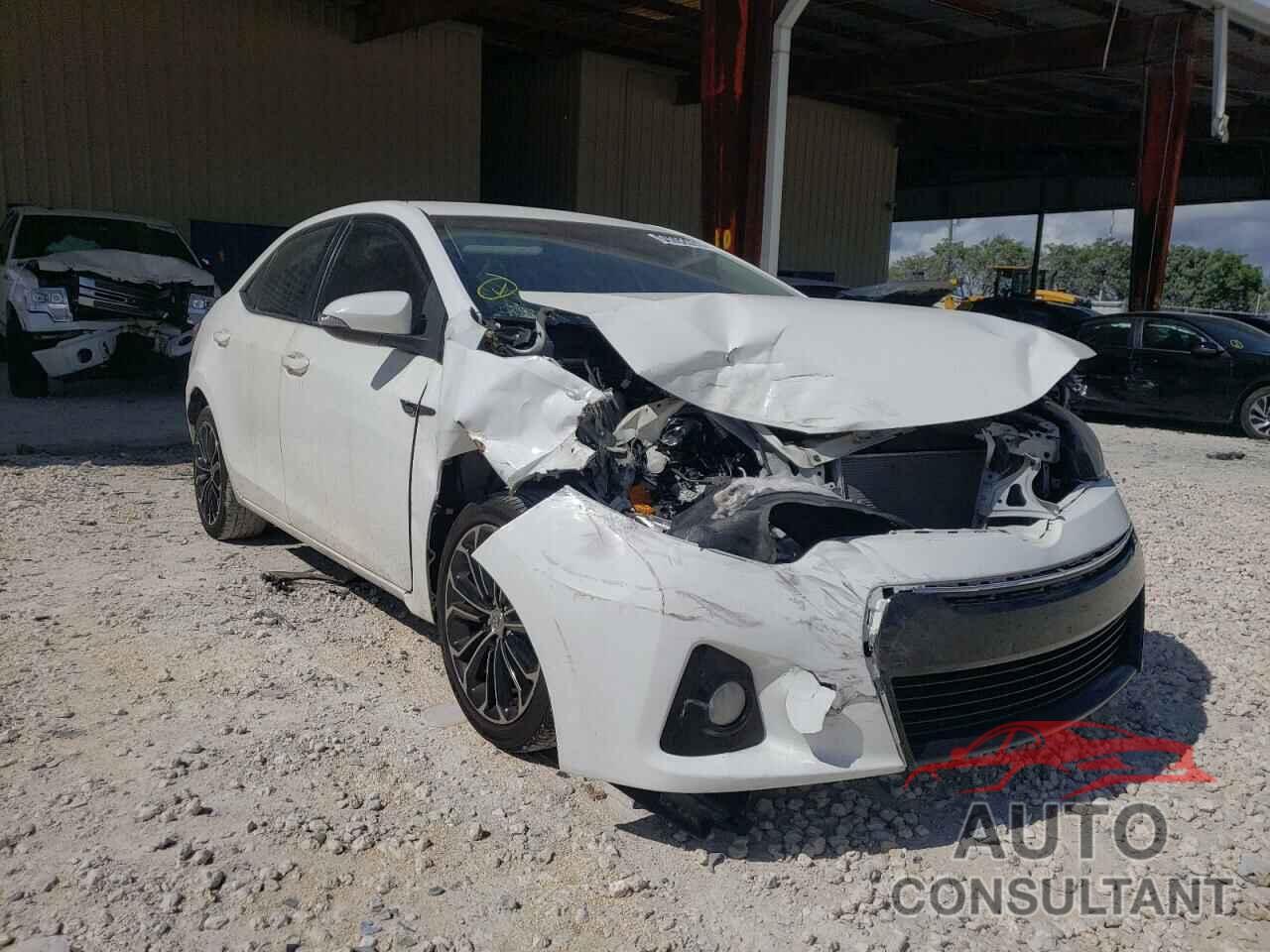 TOYOTA COROLLA 2016 - 2T1BURHE8GC716615