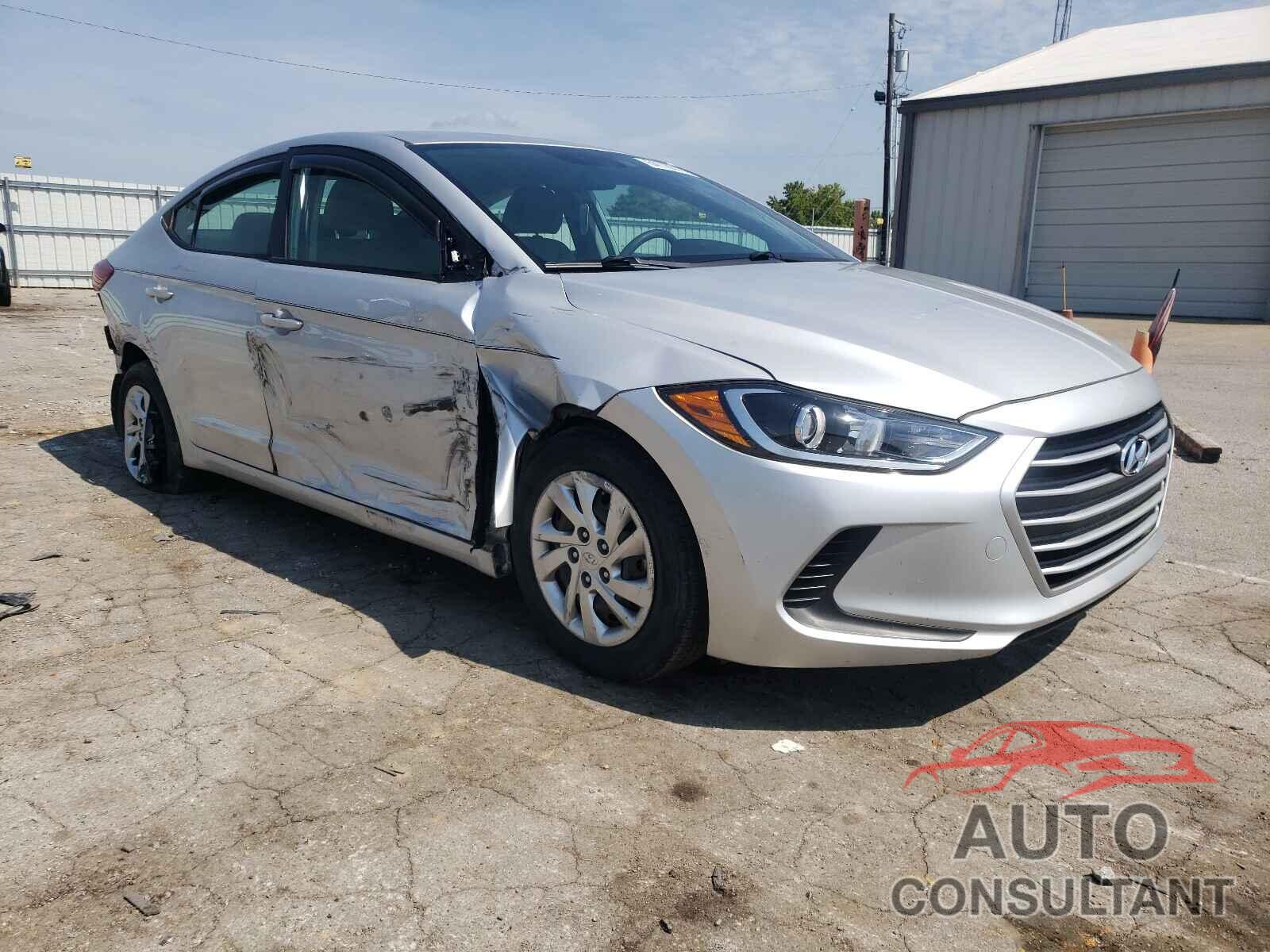 HYUNDAI ACCENT 2017 - KMHD74LF5HU114628