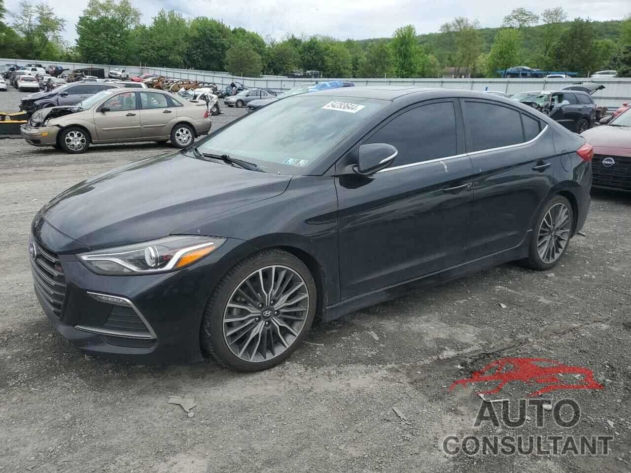 HYUNDAI ELANTRA 2018 - KMHD04LB1JU447156