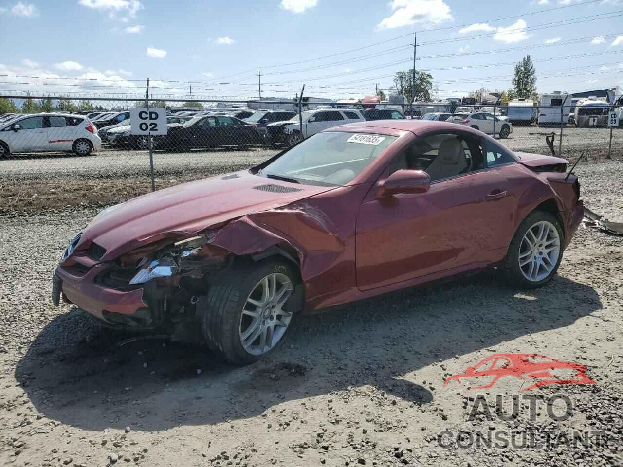 MERCEDES-BENZ SLK-CLASS 2009 - WDBWK54F39F190398