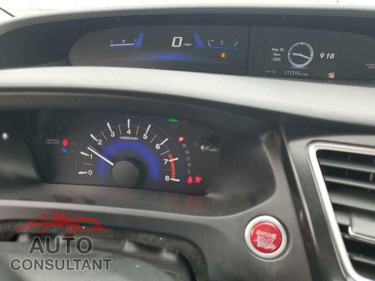 HONDA CIVIC 2014 - 19XFB2F89EE262000