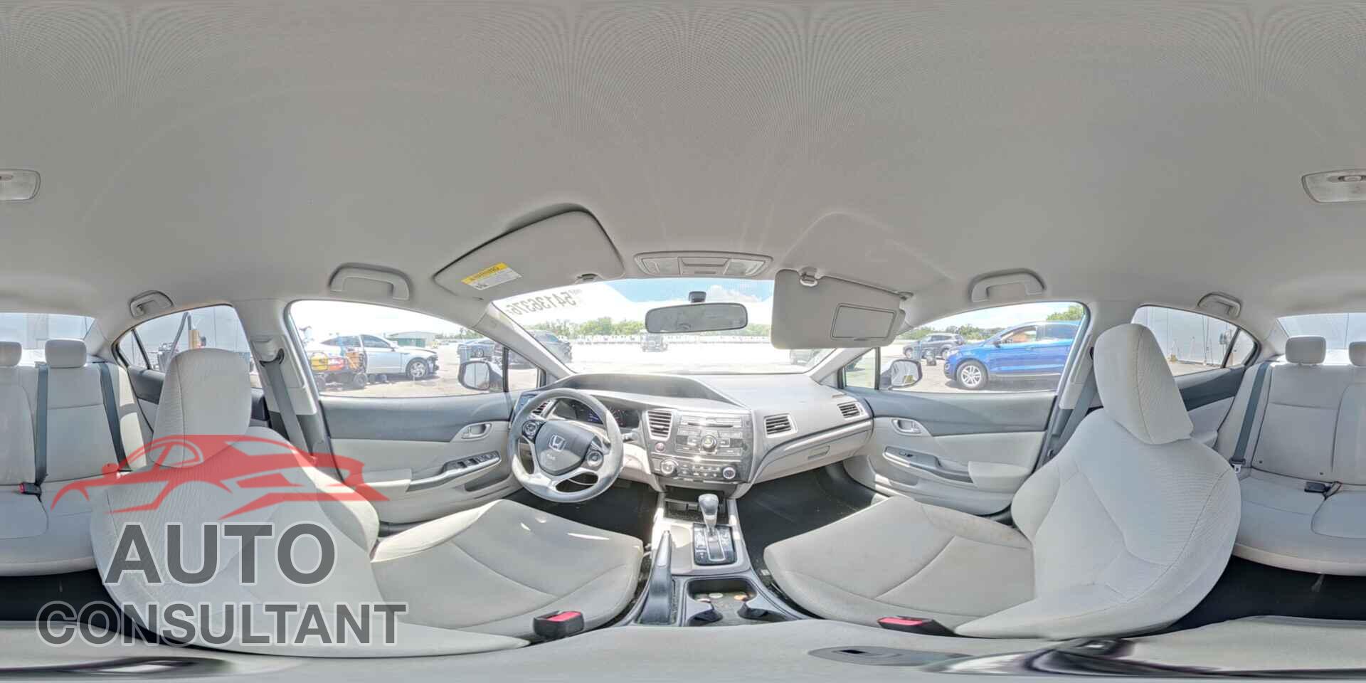 HONDA CIVIC 2013 - 19XFB2F57DE047445