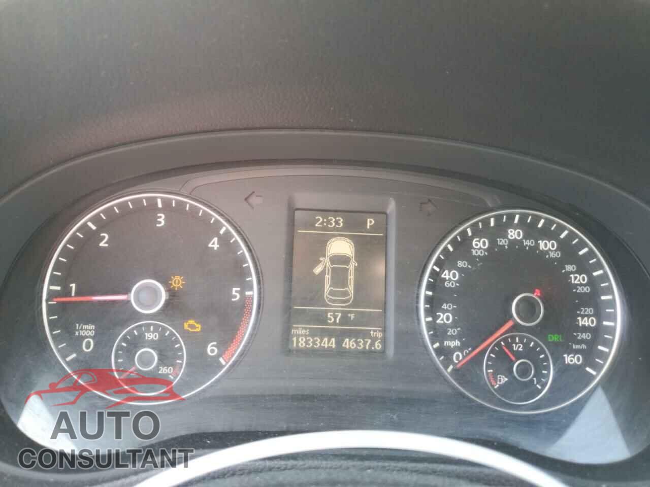 VOLKSWAGEN PASSAT 2012 - 1VWCN7A39CC096016