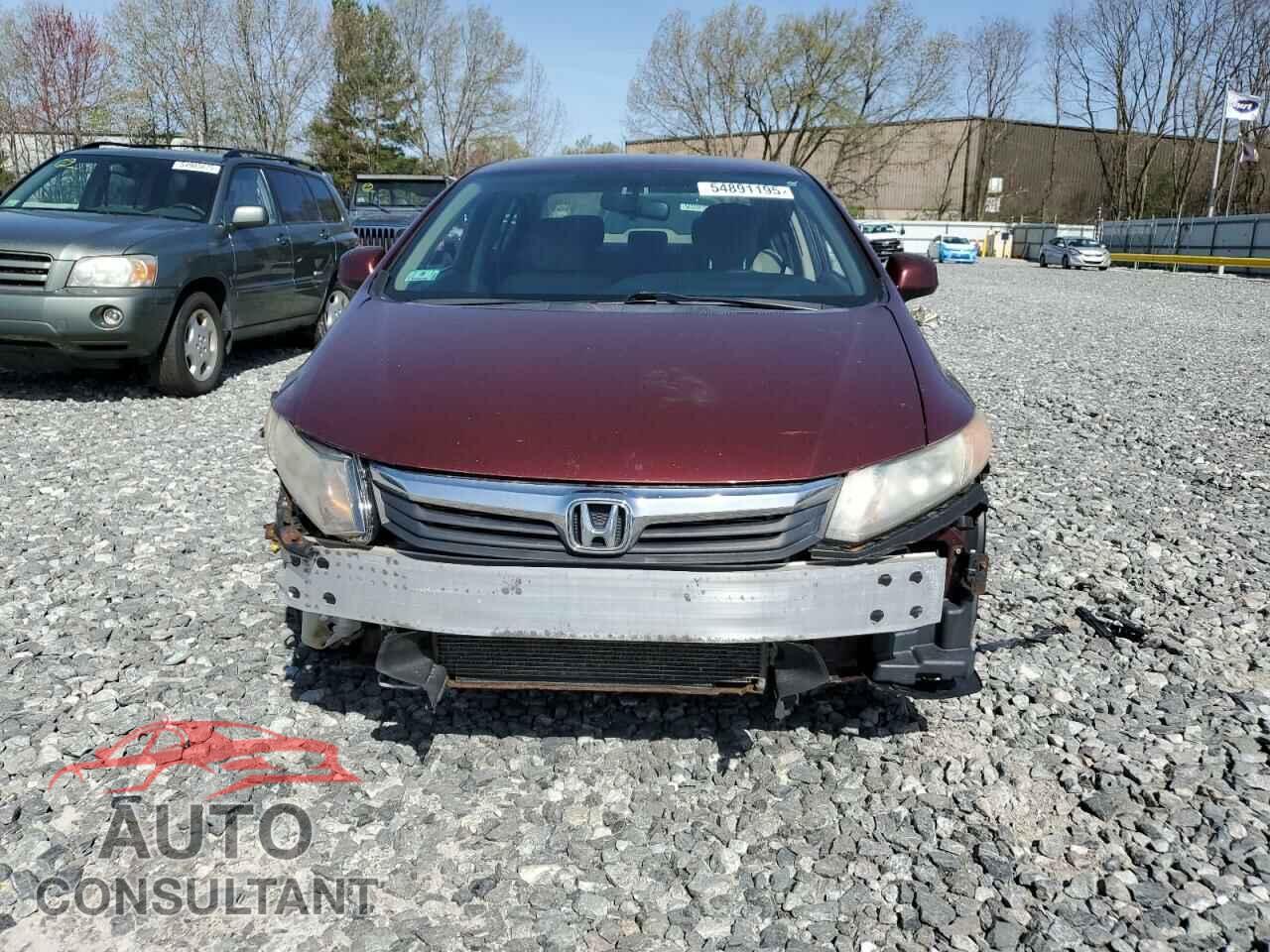 HONDA CIVIC 2012 - JHMFB2F58CS003111