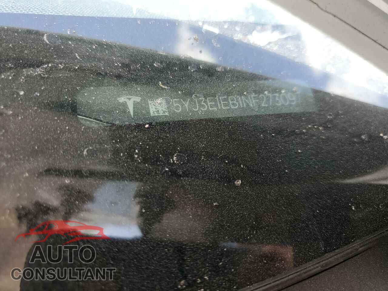 TESLA MODEL 3 2022 - 5YJ3E1EB1NF273097