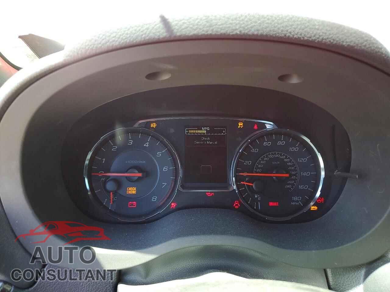 SUBARU WRX 2018 - JF1VA1F61J9828002