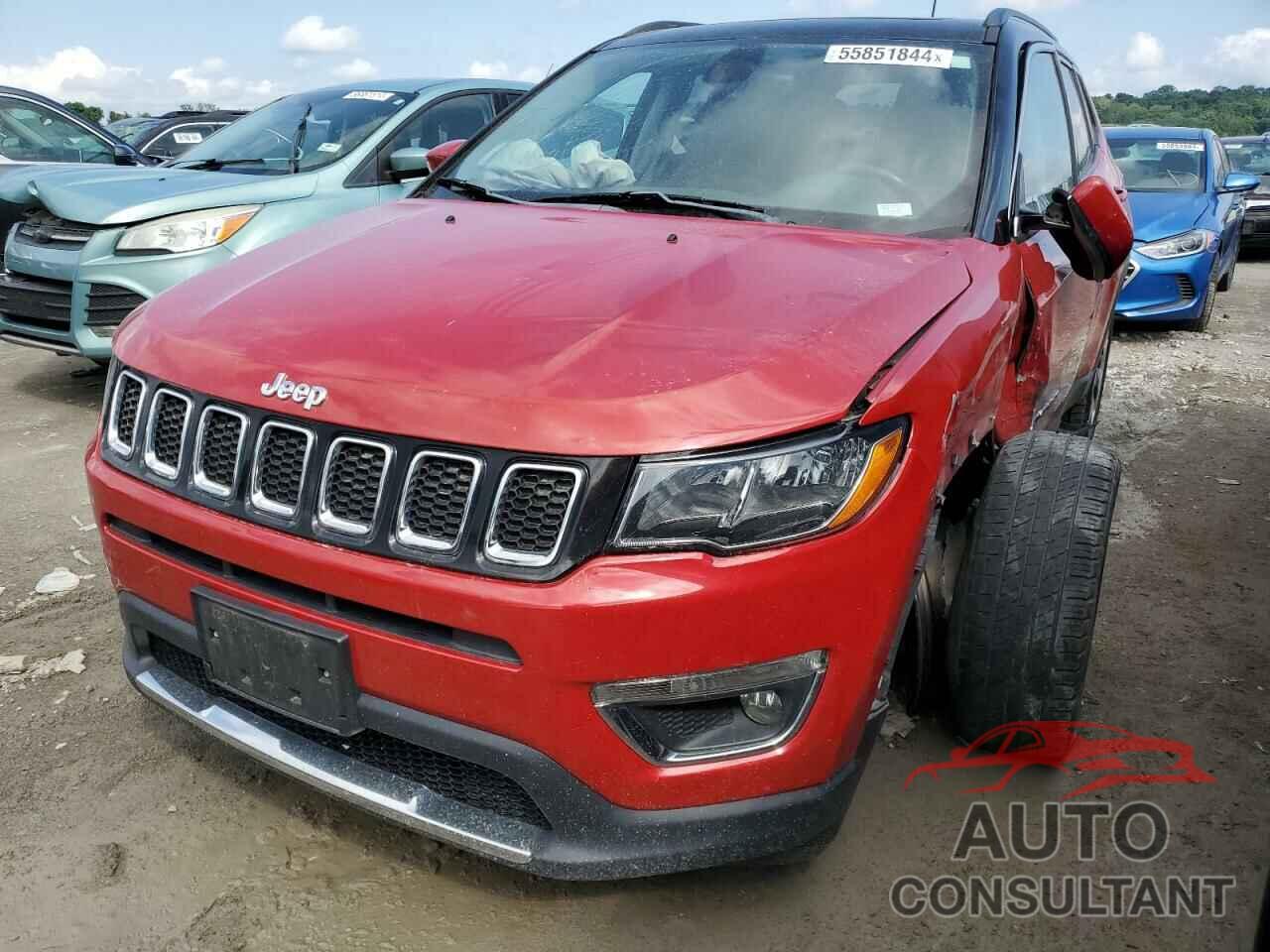 JEEP COMPASS 2018 - 3C4NJDCB7JT280625