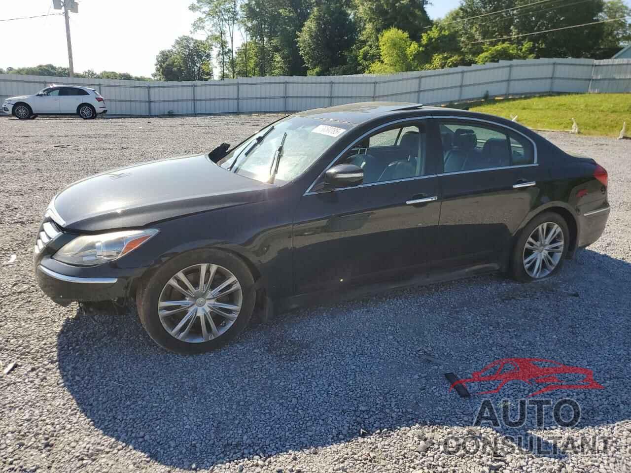 HYUNDAI GENESIS 2012 - KMHGC4DD5CU207101