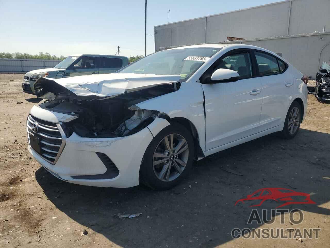 HYUNDAI ELANTRA 2017 - 5NPD84LF4HH133201