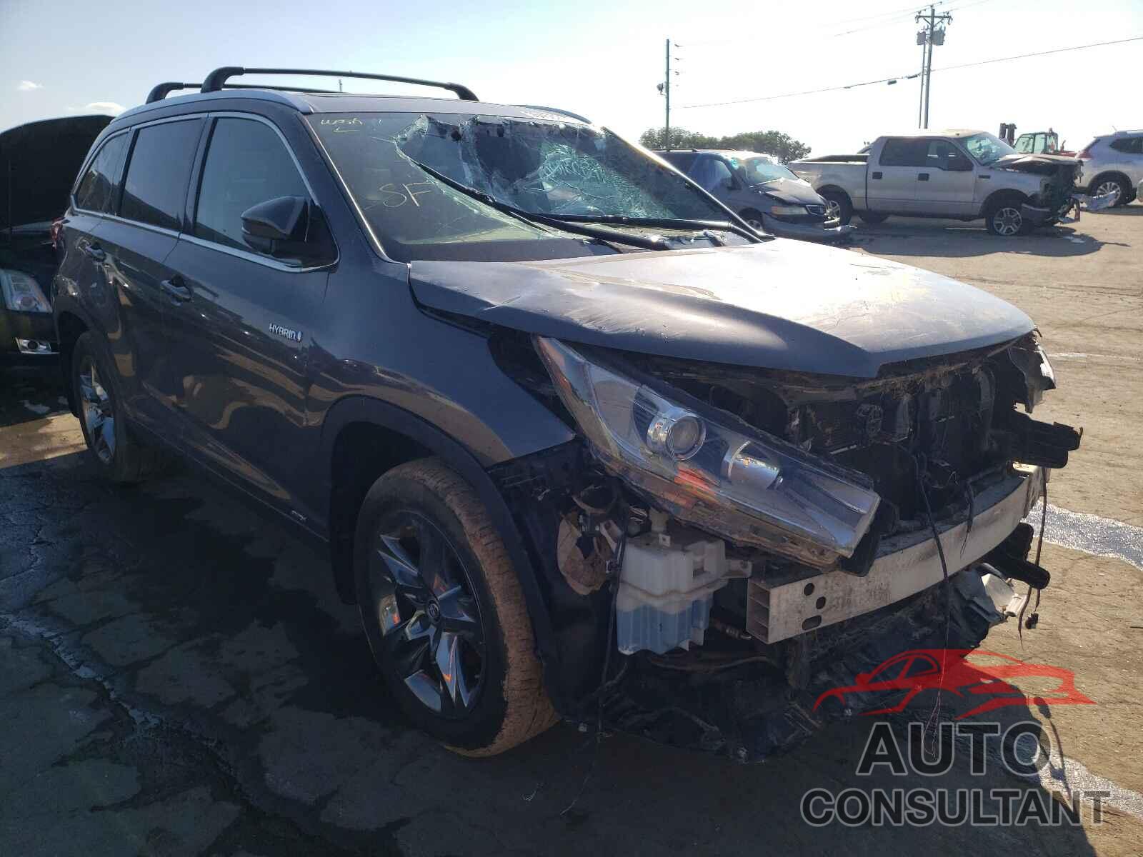 TOYOTA HIGHLANDER 2017 - 5TDDGRFH3HS031640