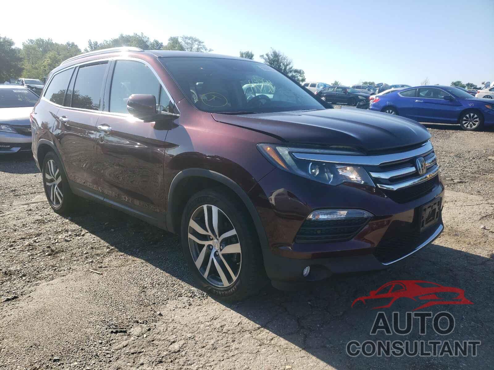 HONDA PILOT 2016 - 5FNYF6H08GB117829