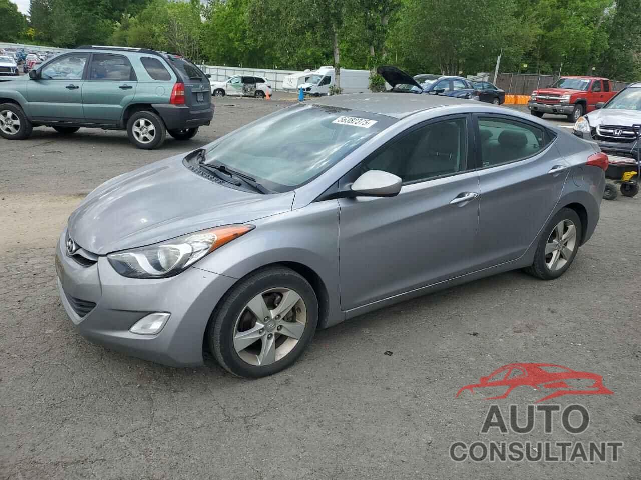 HYUNDAI ELANTRA 2012 - KMHDH4AE0CU314994