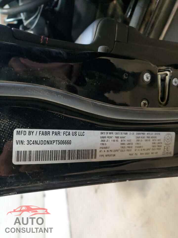 JEEP COMPASS 2023 - 3C4NJDDNXPT506660