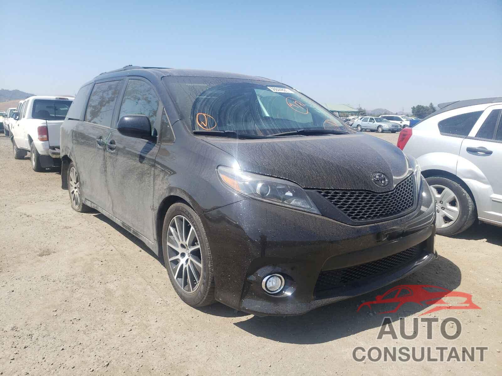 TOYOTA SIENNA 2017 - 5TDXZ3DC8HS894591