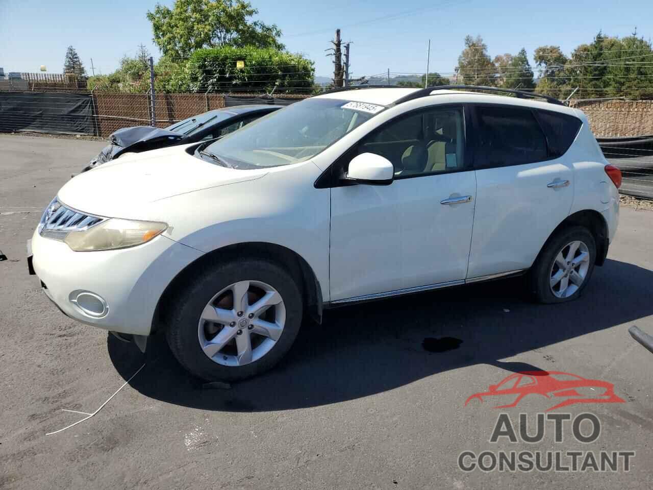 NISSAN MURANO 2009 - JN8AZ18W69W138259