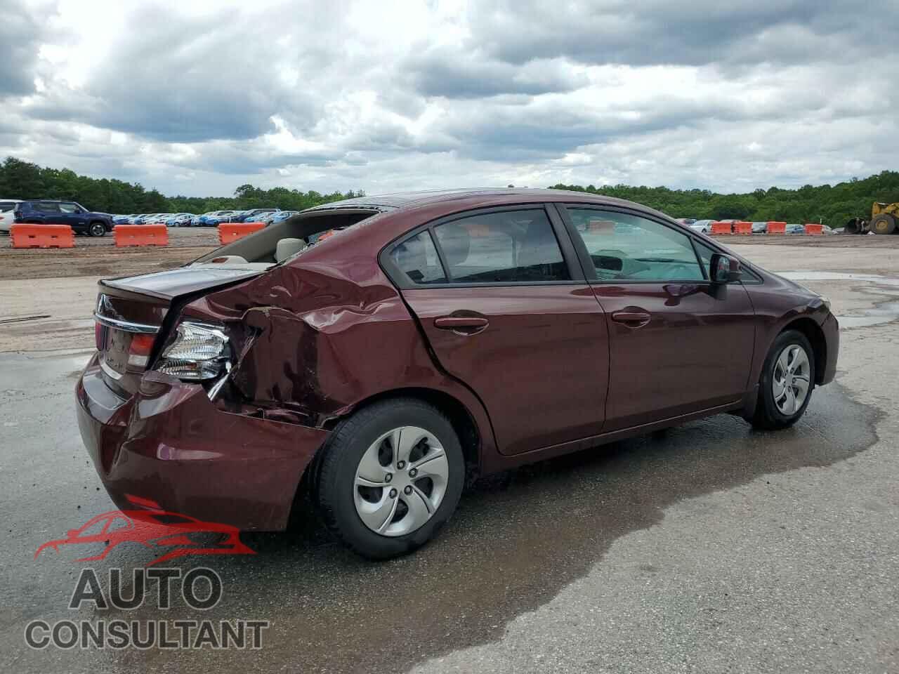 HONDA CIVIC 2013 - 19XFB2F54DE220709