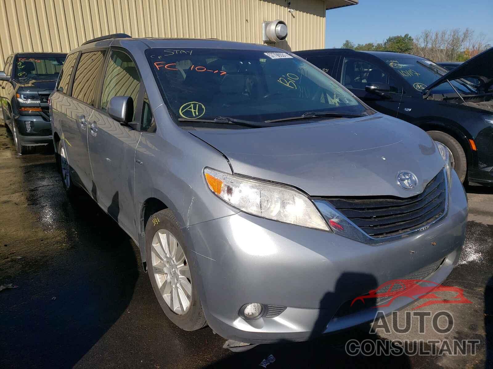 TOYOTA SIENNA 2017 - 5TDDZ3DC7HS167994