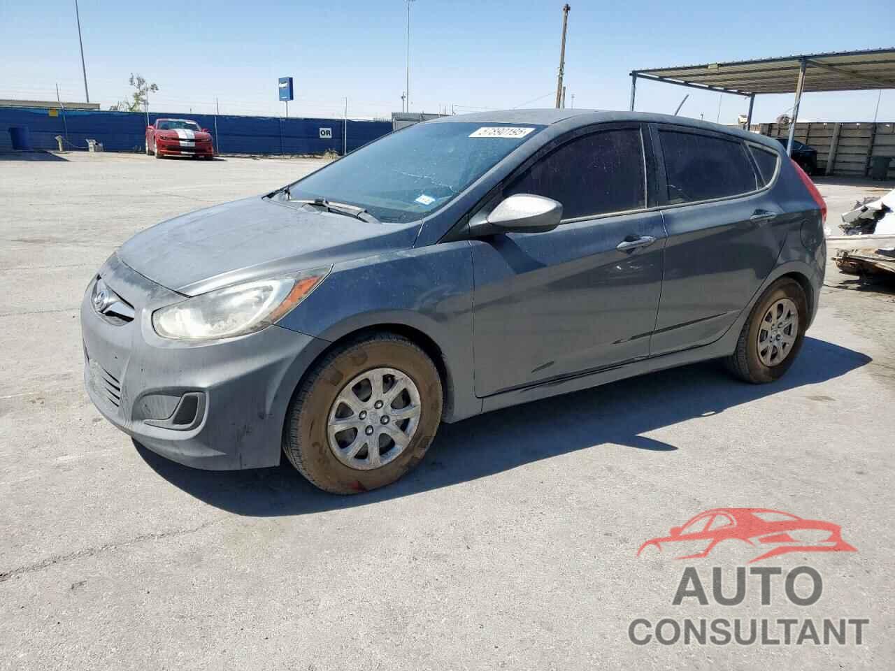 HYUNDAI ACCENT 2012 - KMHCT5AE4CU023012