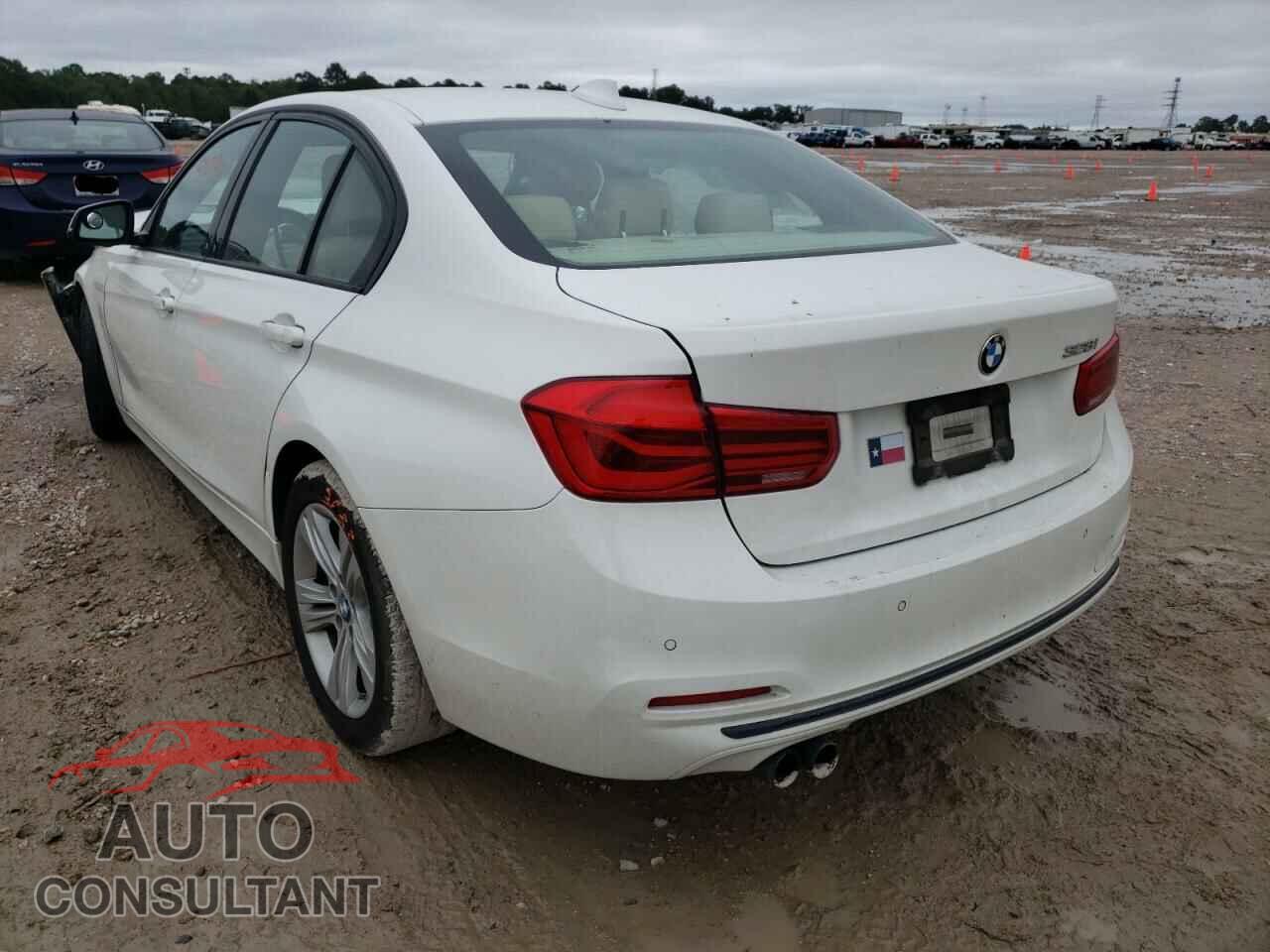 BMW 3 SERIES 2016 - WBA8E9G55GNU28697