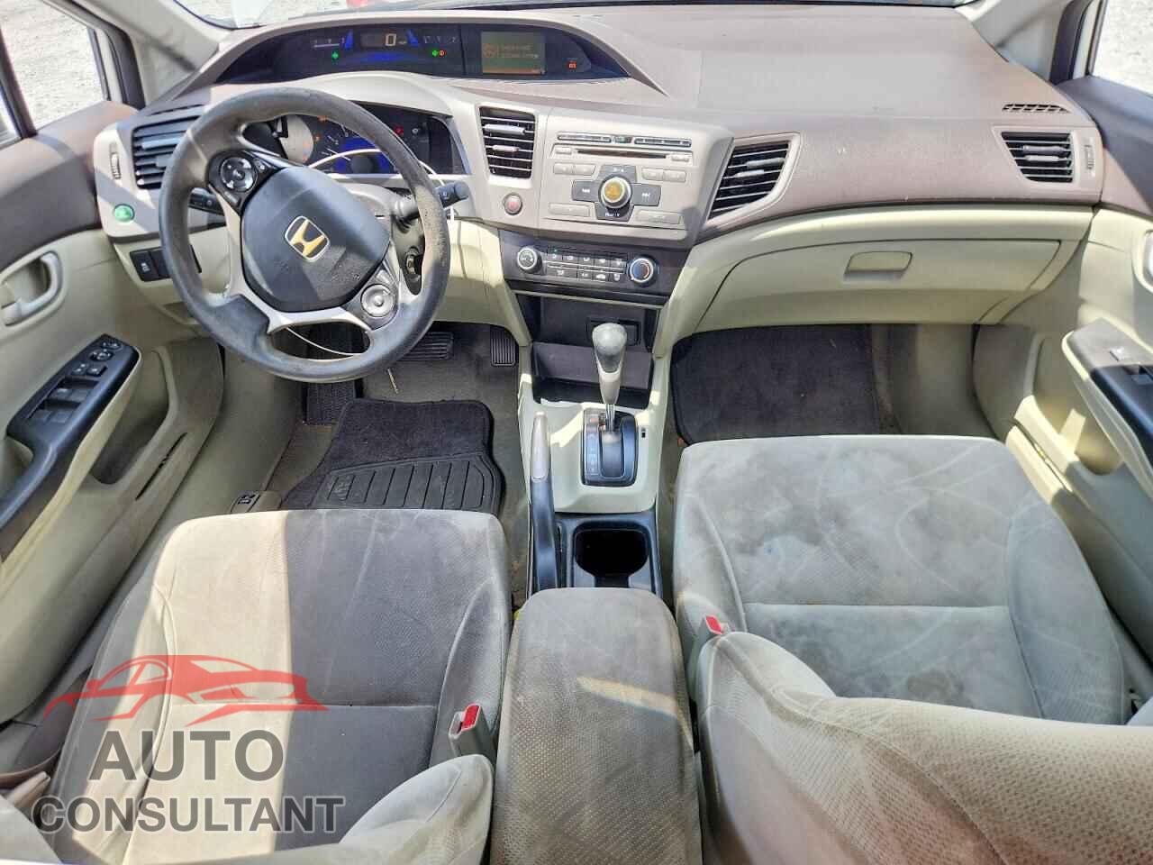 HONDA CIVIC 2012 - 19XFB2F58CE067086