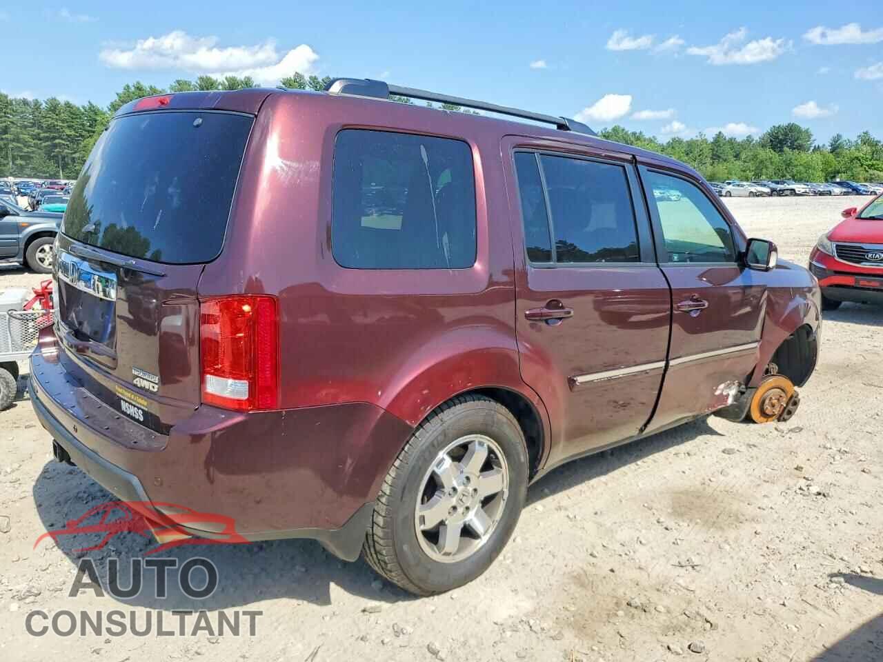 HONDA PILOT 2011 - 5FNYF4H94BB087465