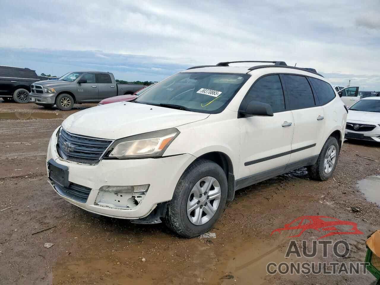 CHEVROLET TRAVERSE 2013 - 1GNKRFED3DJ171457