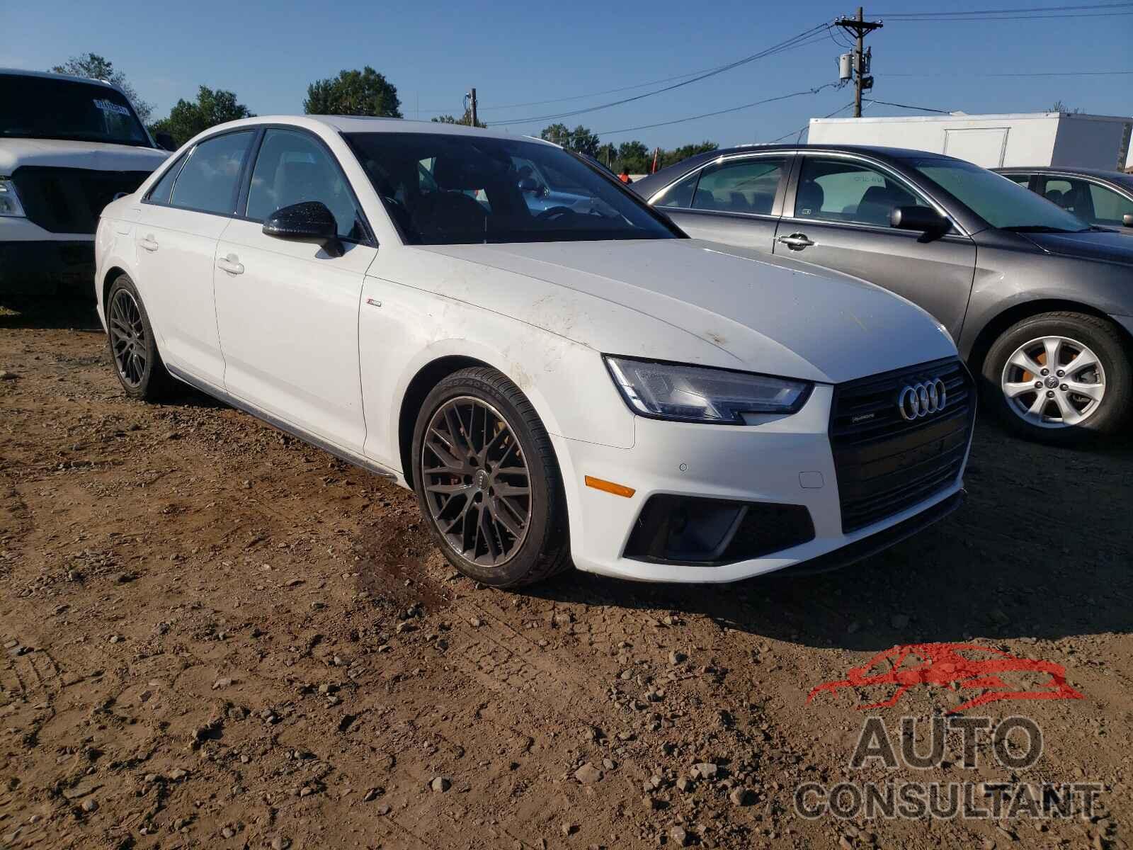 AUDI A4 2019 - WAUENAF4XKA021052