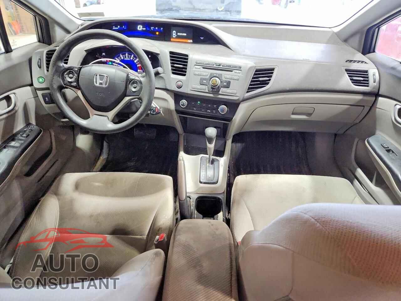 HONDA CIVIC 2012 - 19XFB2F55CE354563