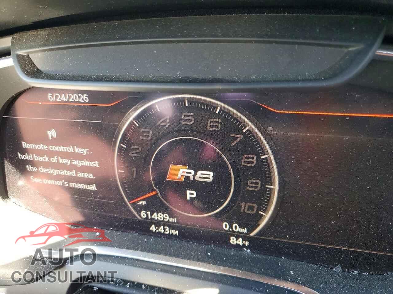 AUDI R8 2017 - WUAVACFX7H7905009