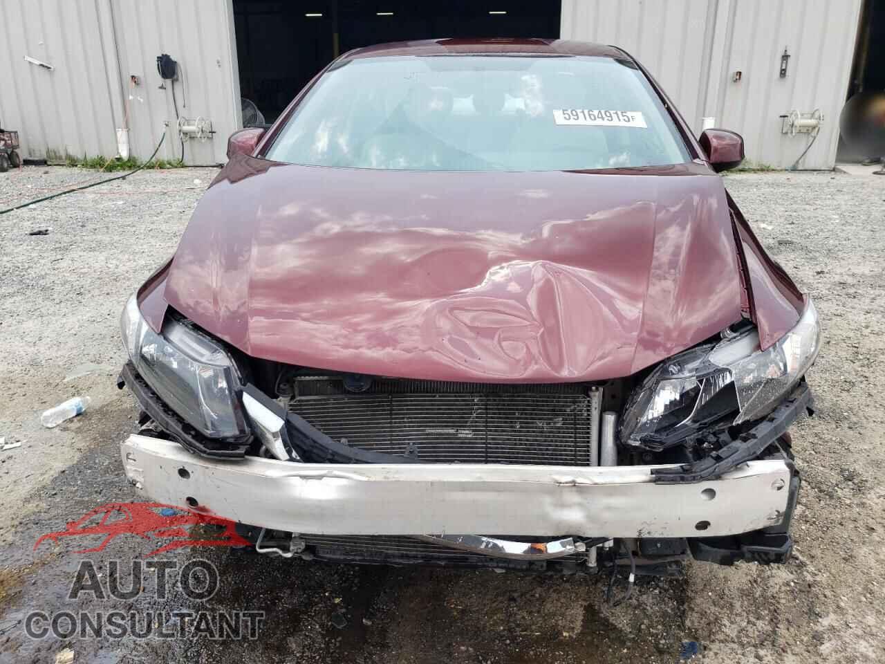 HONDA CIVIC 2013 - 19XFB2F55DE062820
