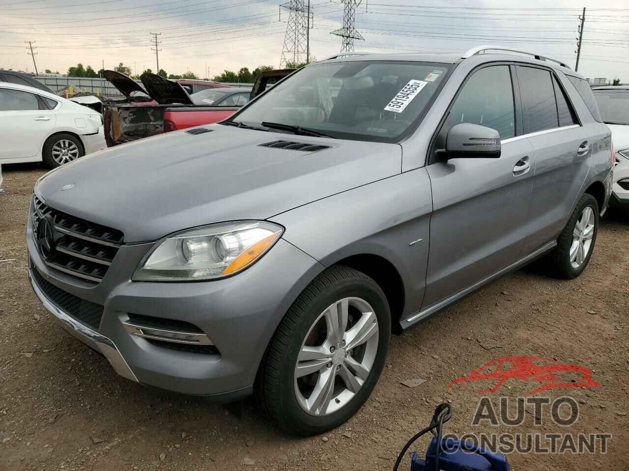 MERCEDES-BENZ M-CLASS 2012 - 4JGDA5HBXCA010983