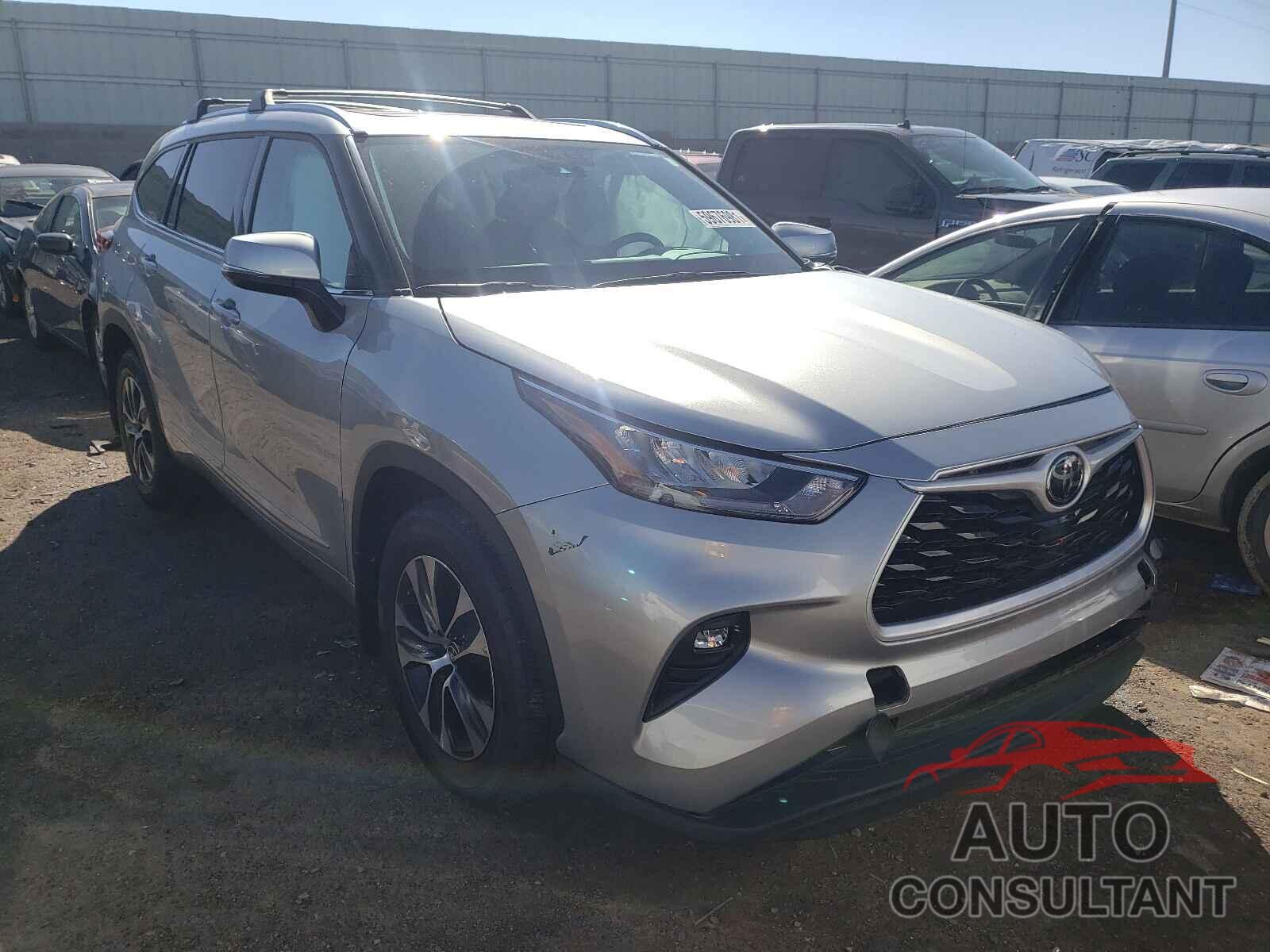 TOYOTA HIGHLANDER 2020 - 5TDHZRBH9LS021186